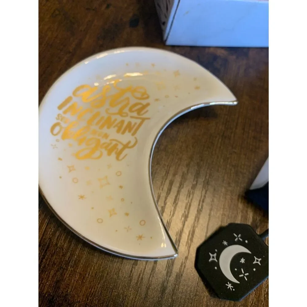 OwlCrate Moon Tea Bag Holder & Silicone Tea Infuser Celestial Cottagecore